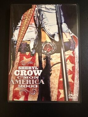 ⭐️ Sheryl Crow C'Mon America 2003 DVD - Red, White, Blue Cover